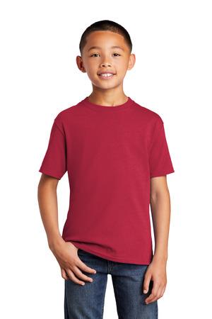 Port & Company® Youth Core Cotton DTG Tee 9