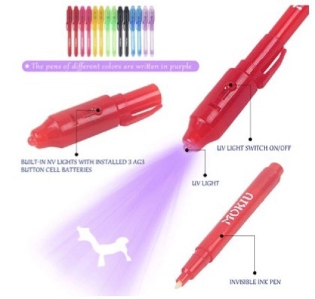 Invisible Ink Magic UV Light Pen 3