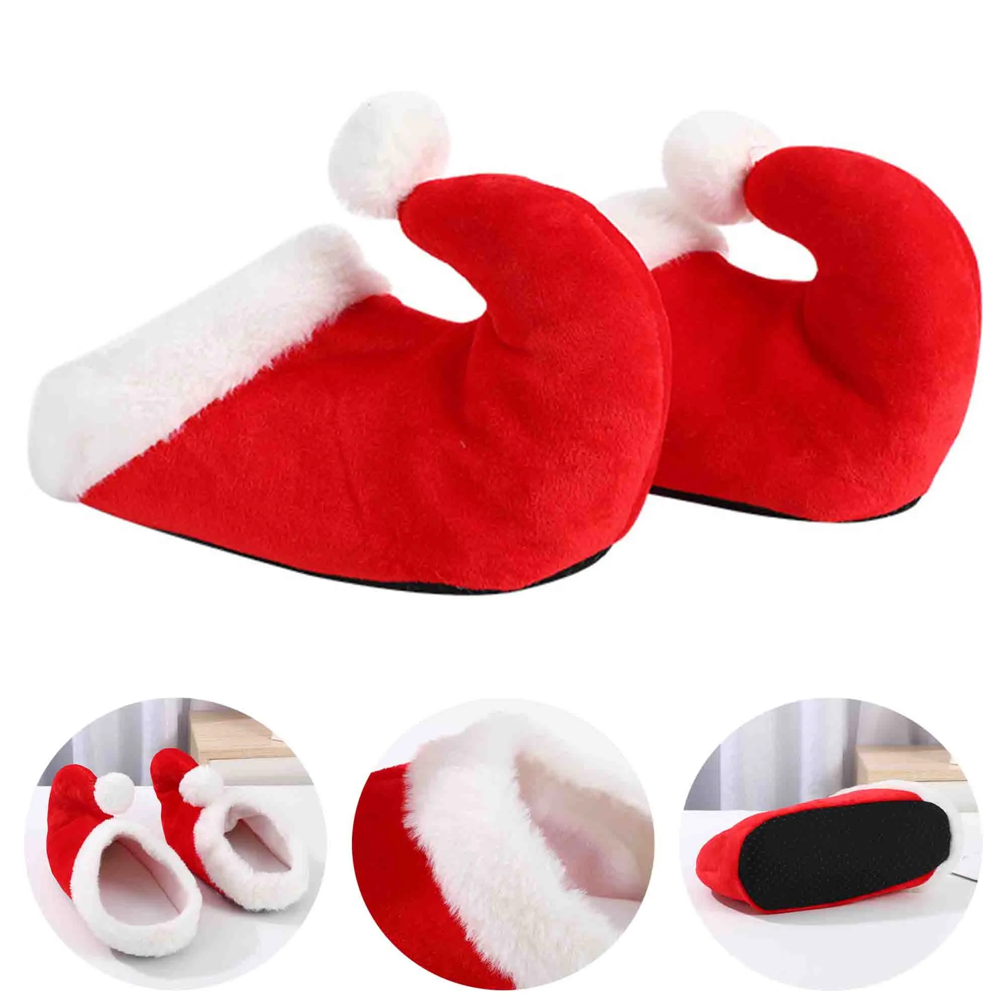 Unisex Christmas Loafers Santa Claus Slippers