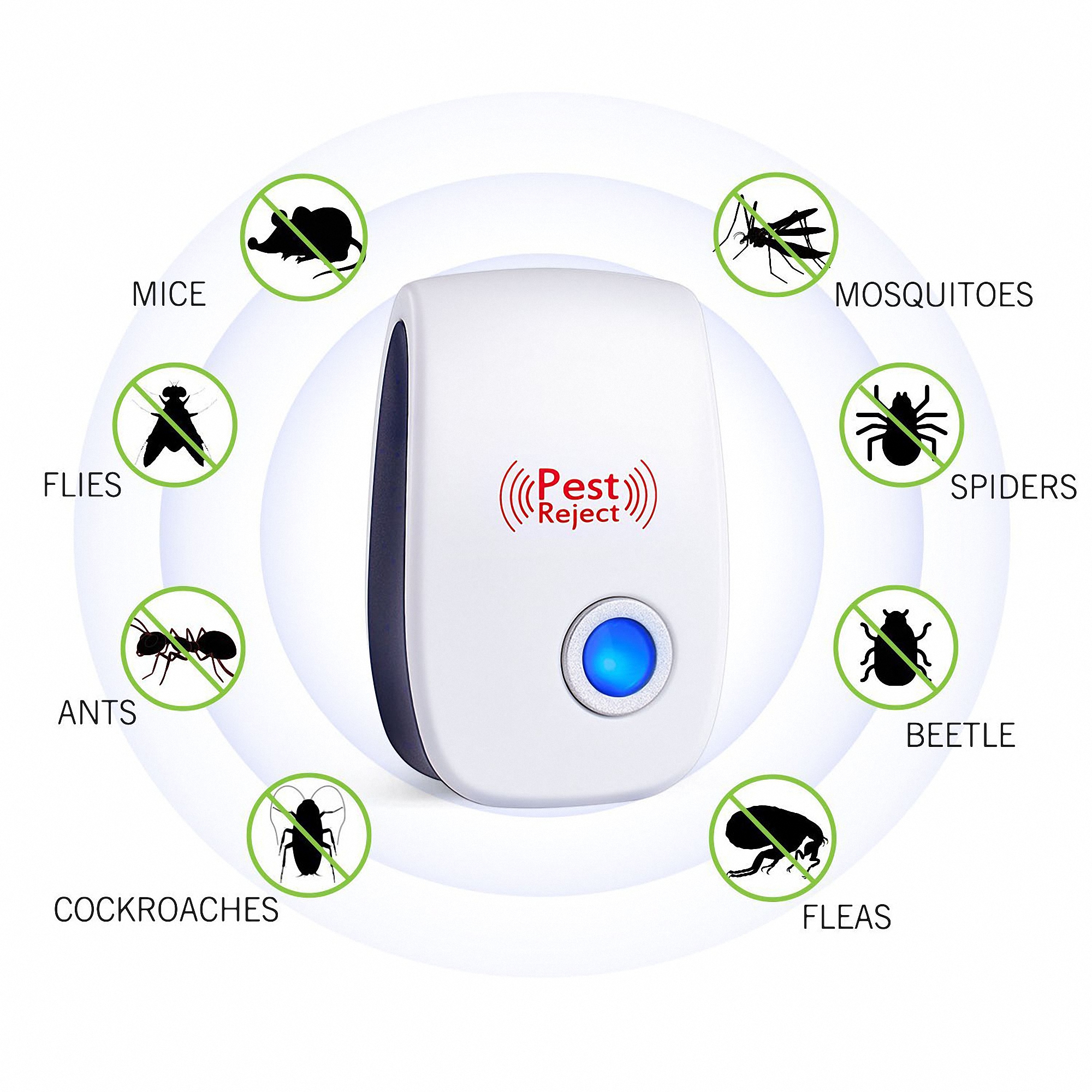 Ultrasonic Mosquito and Pest Repellent Device 1