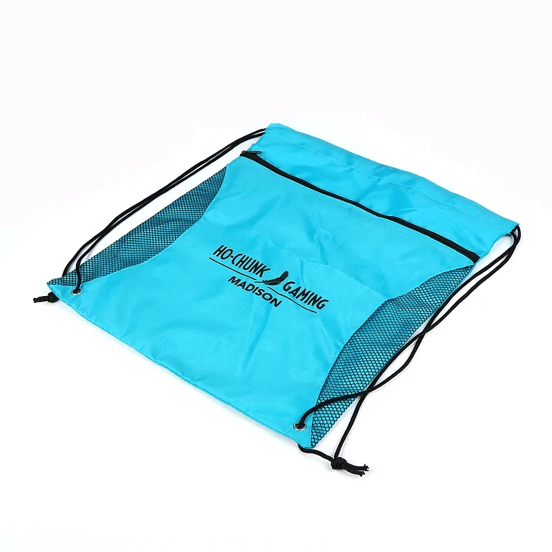 Drawstring Backpack With Mesh Pocket 6