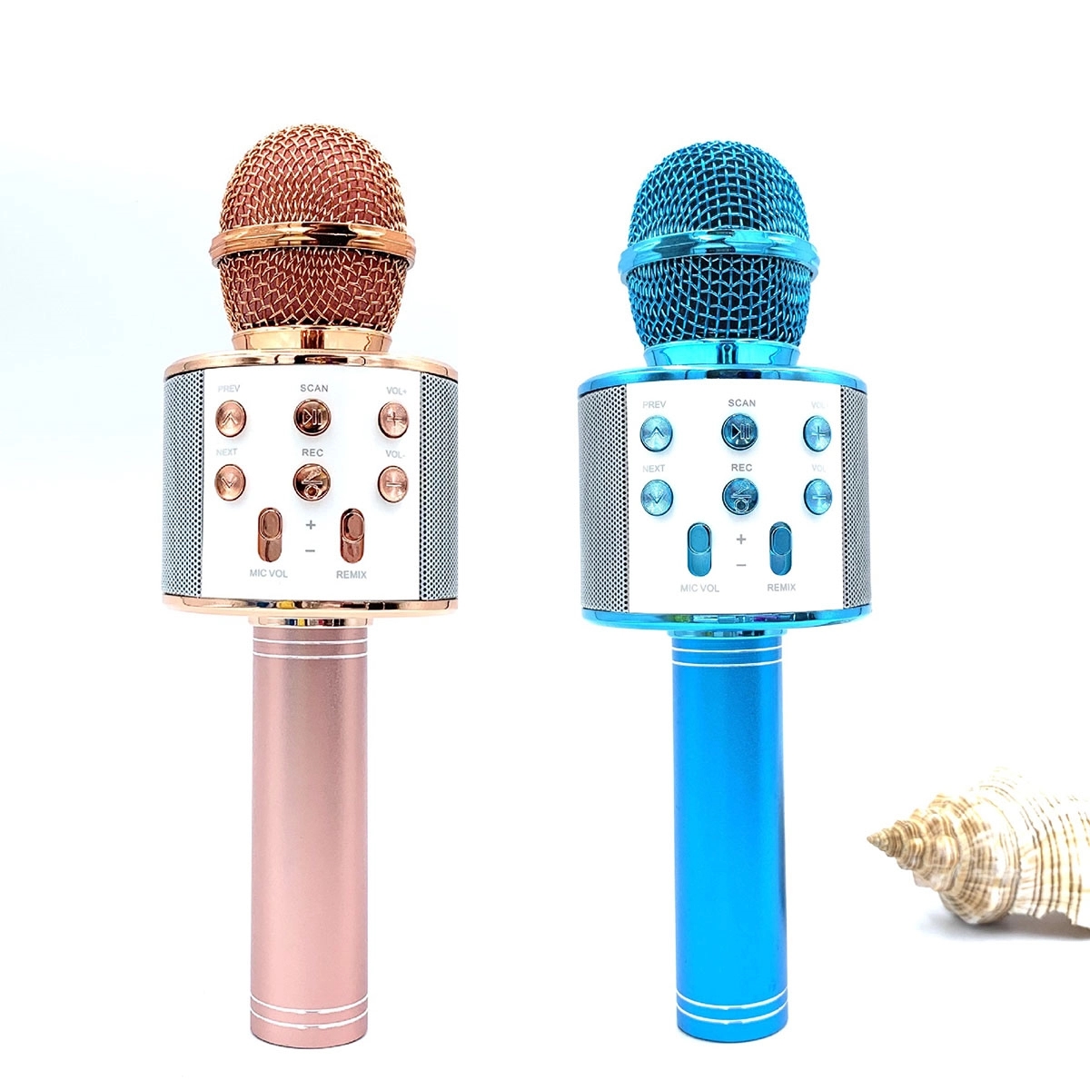 Portable Handheld Wireless Bluetooth Karaoke Microphone 3