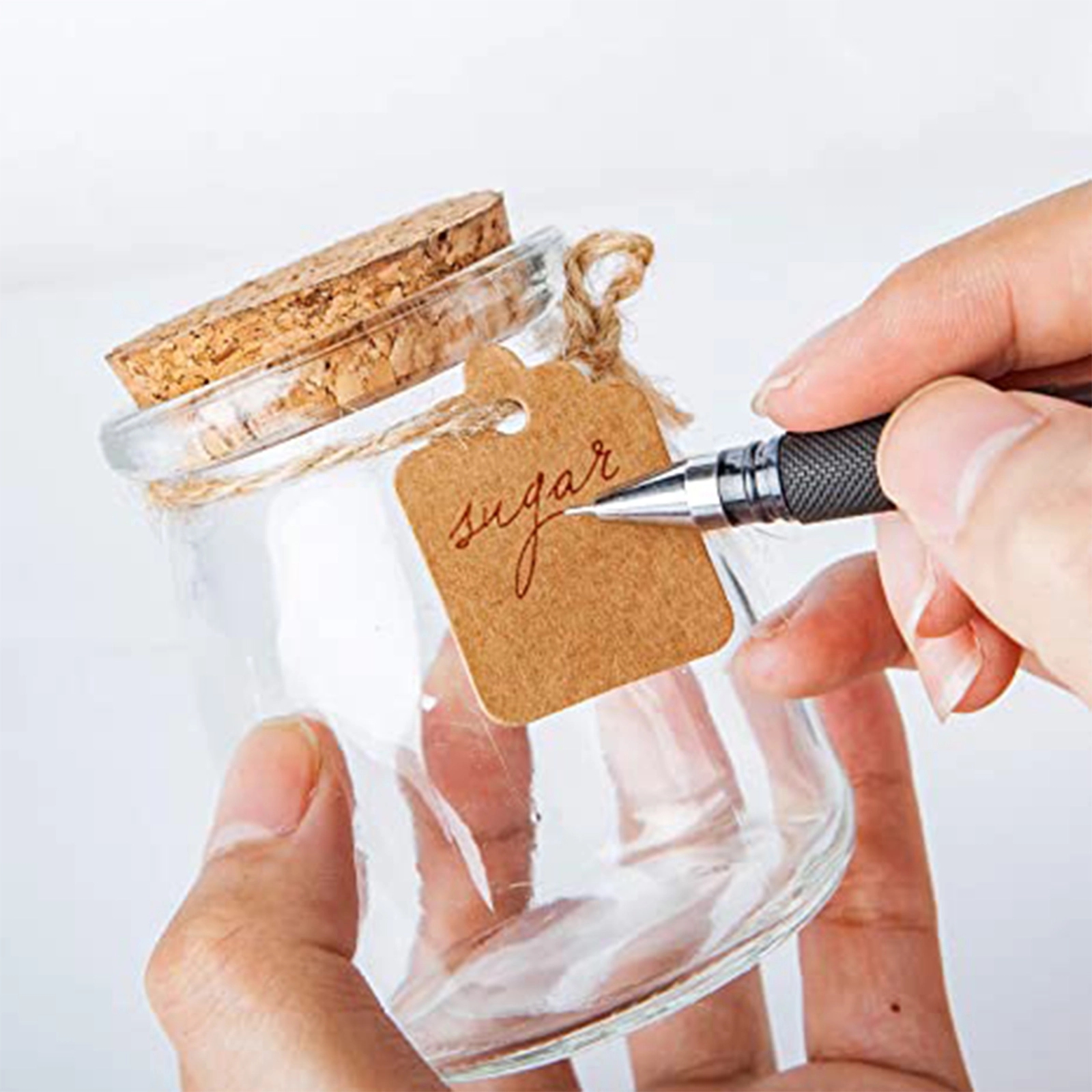 7 Oz Glass Favor Jars With Cork Lids 6
