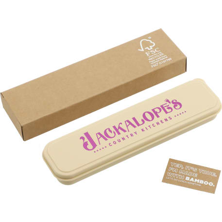 Bamboo Fiber Cutlery Set 21