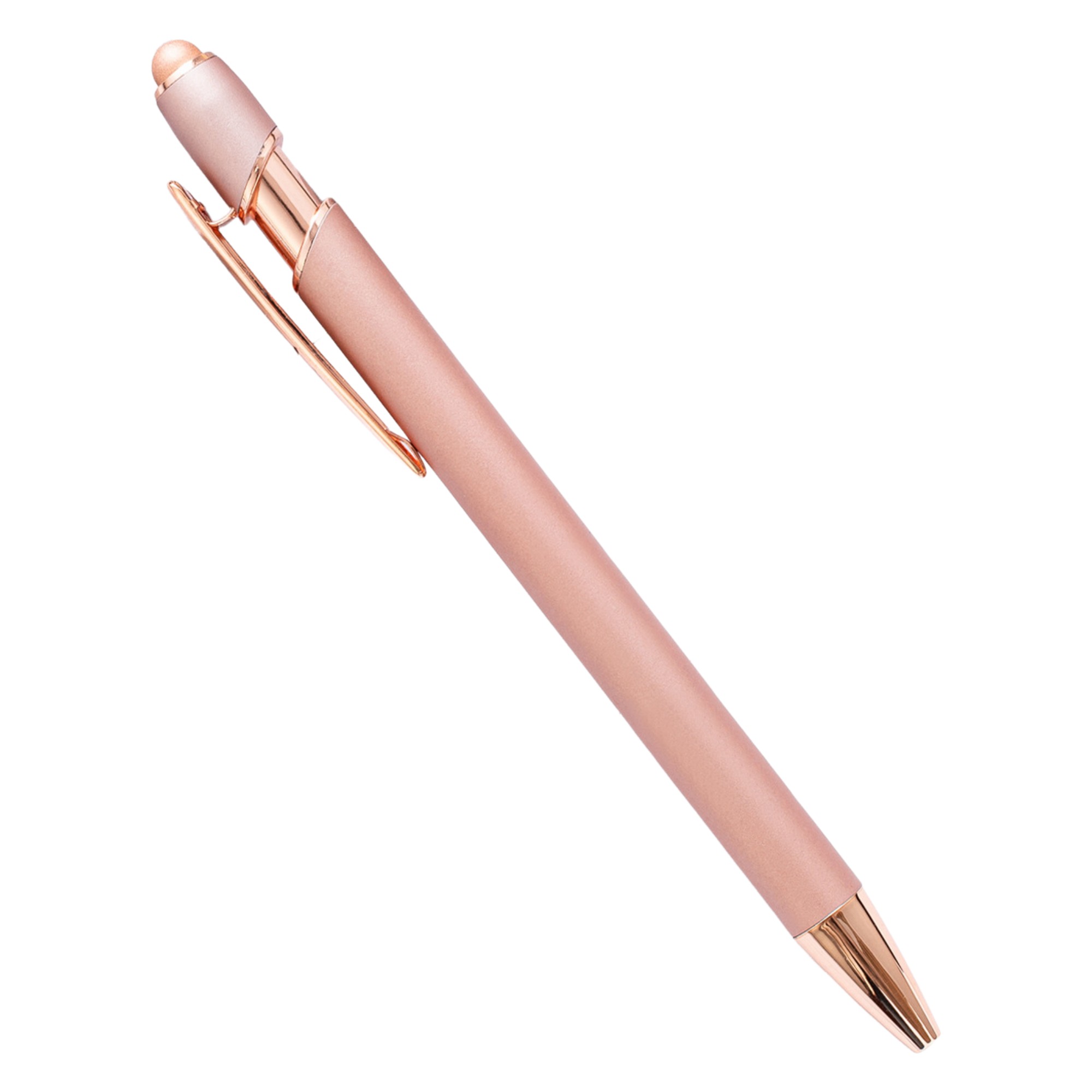 Plastic Metal Dual Function Stylus Ballpoint Pen 5.63" 11