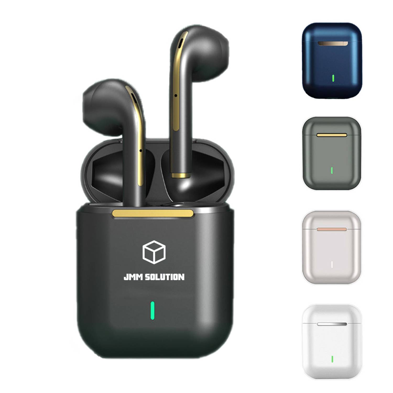 Wireless bluetooth earbuds with charging case 1