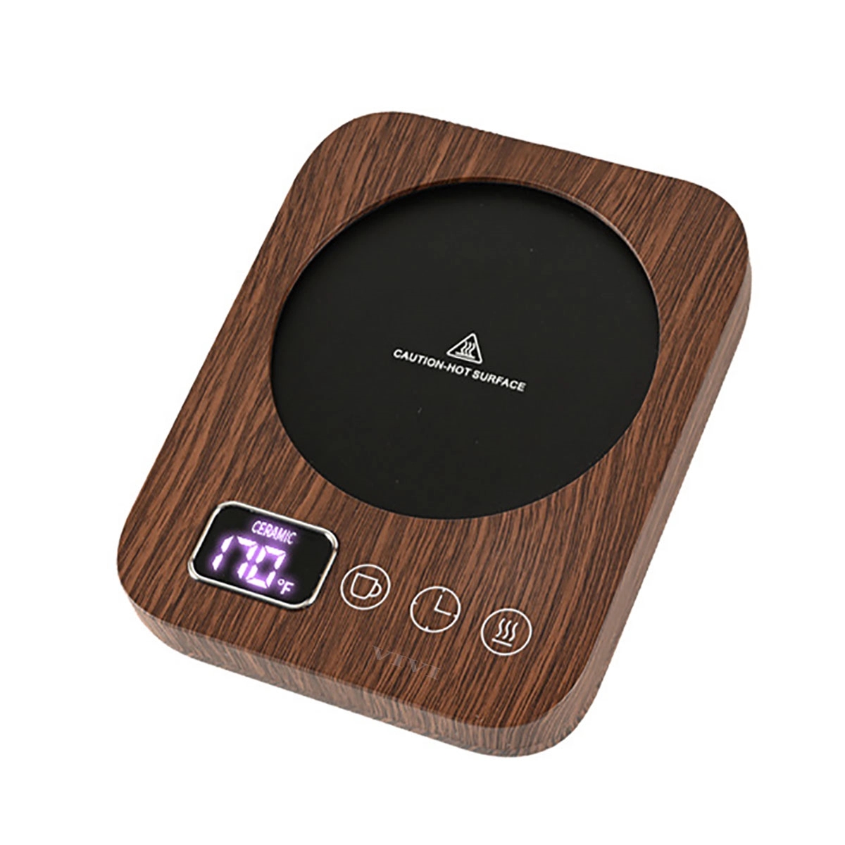 Wood Grain Coffee Cup Warmer Hot 3
