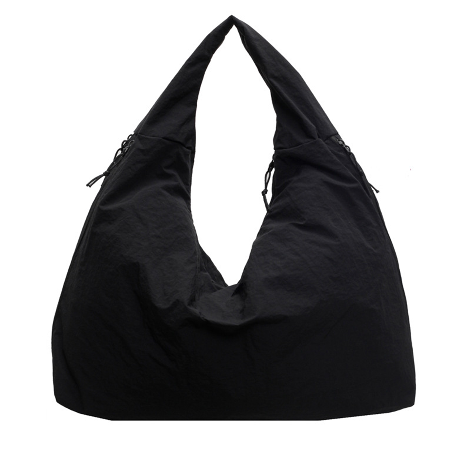 Large Nylon Slouchy Hobo Tote Bag 3