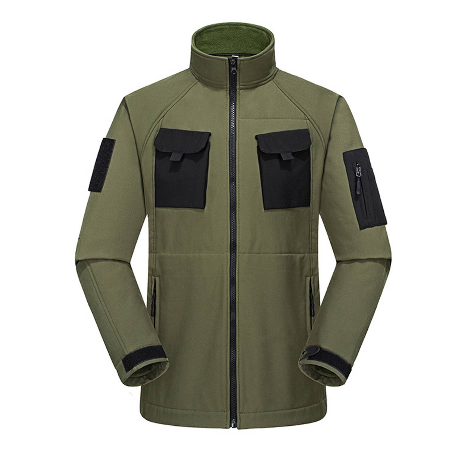 Waterproof Multi Pocket Polyester Tactical Outdoor Jacket 4