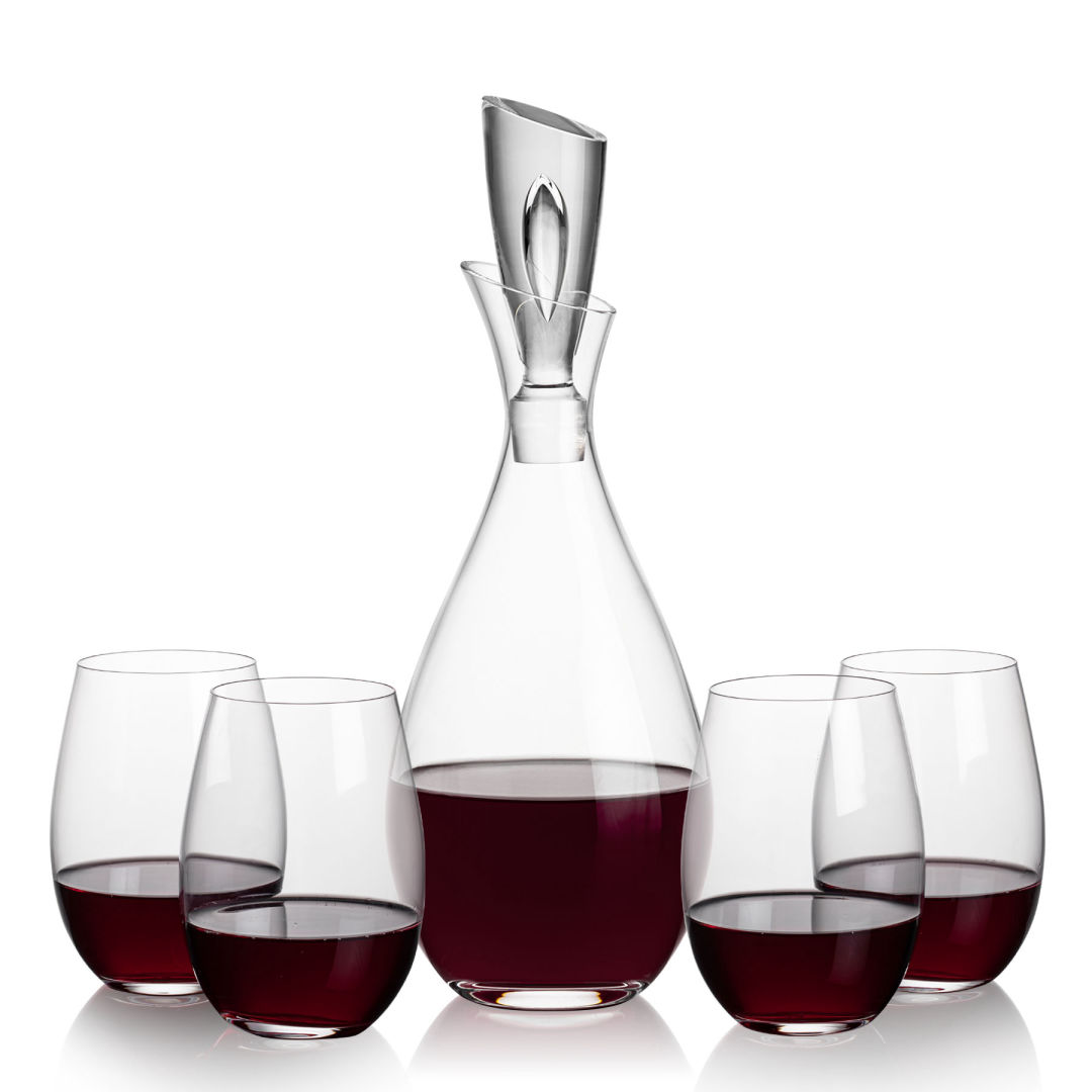 Juliette Decanter & Laurent Stemless Wine 4
