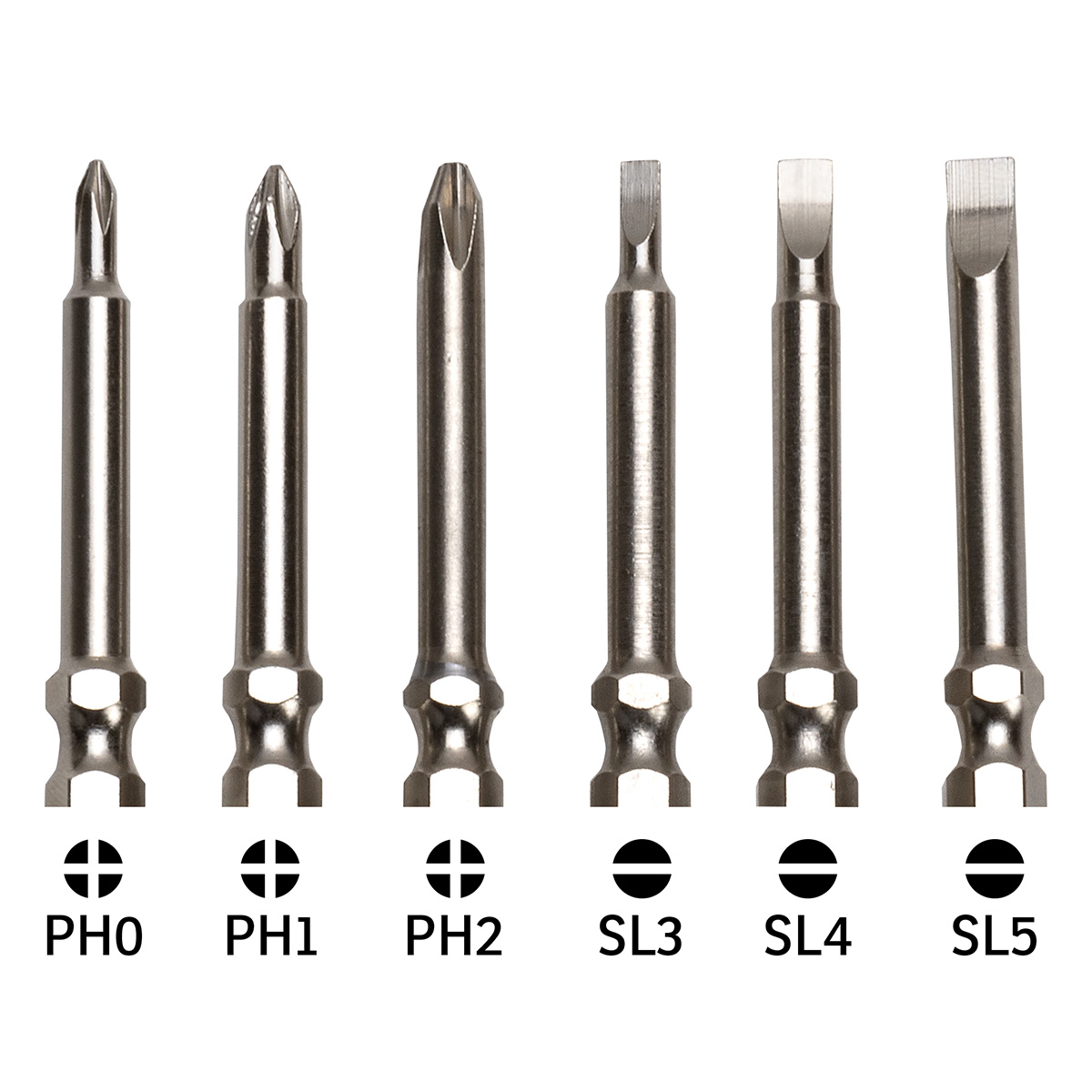 Best Buddy Tools® 6-in-1 Quick Release Screwdriver 1