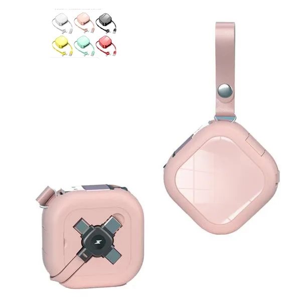 3 in 1 Charging Cable Retractable with Phone Holder 3