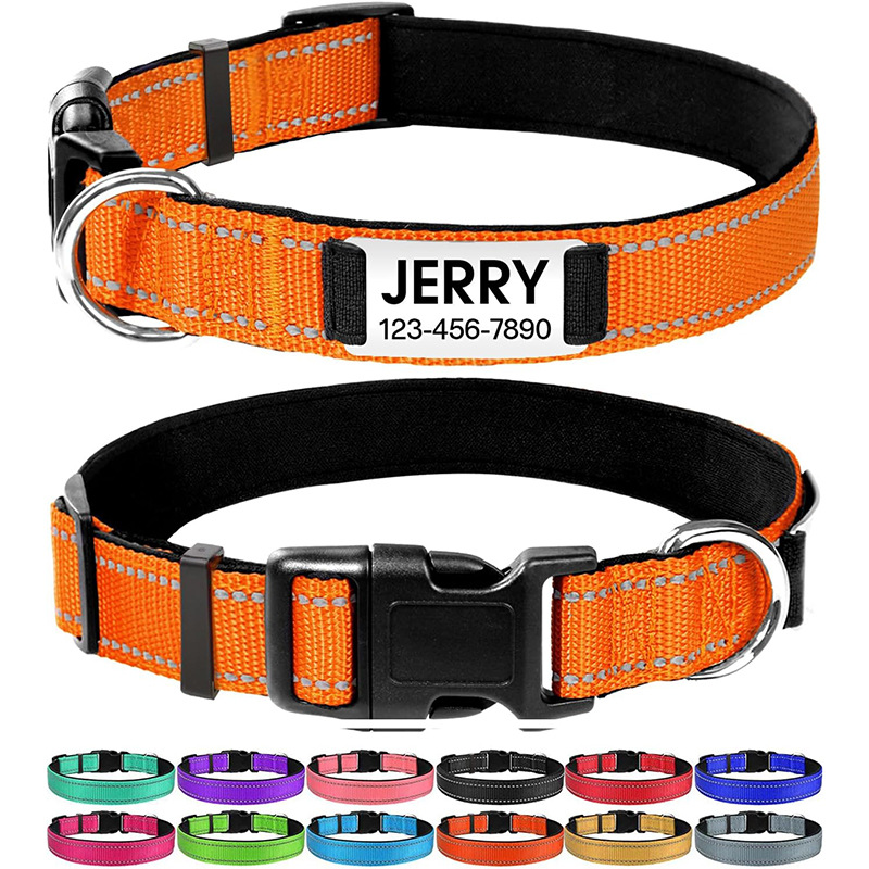 Dog collar made of high-quality nylon material 2