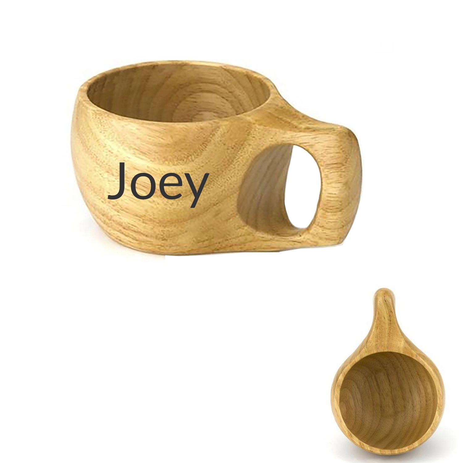 Creative Wood Coffee Mug 3