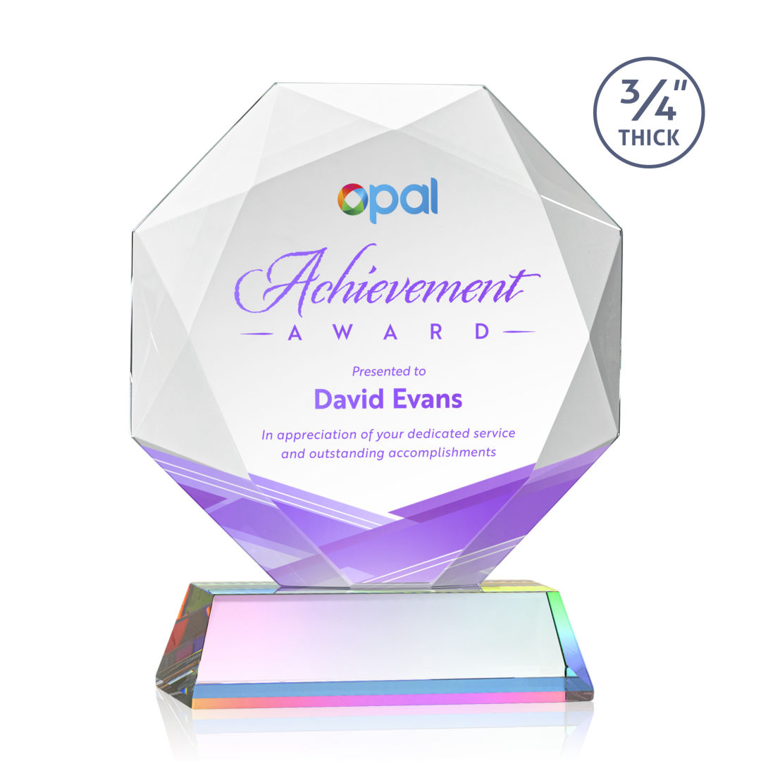 Bradford VividPrint™ Award on Newhaven Base - Prismatic 5