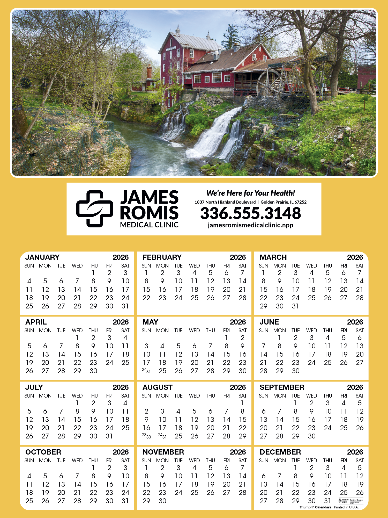 Skinner & Kennedy® Display-A-Year 24