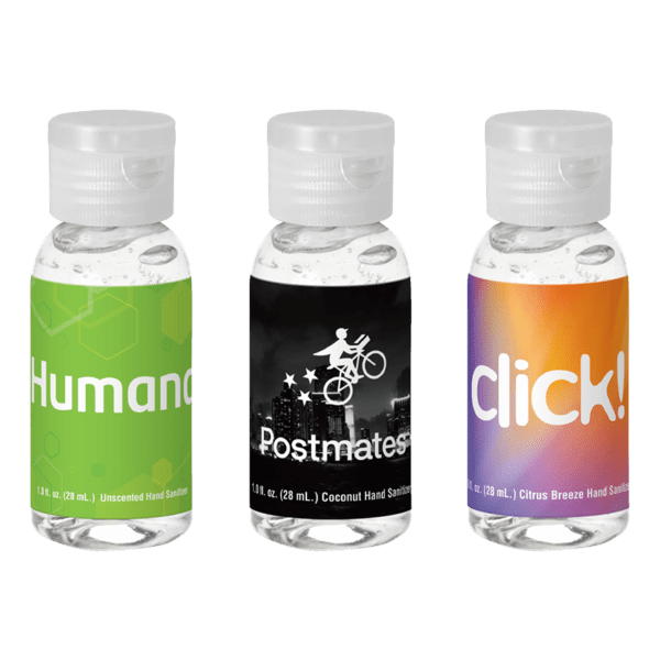 1 oz. Clear Sanitizer in Round Bottle 10