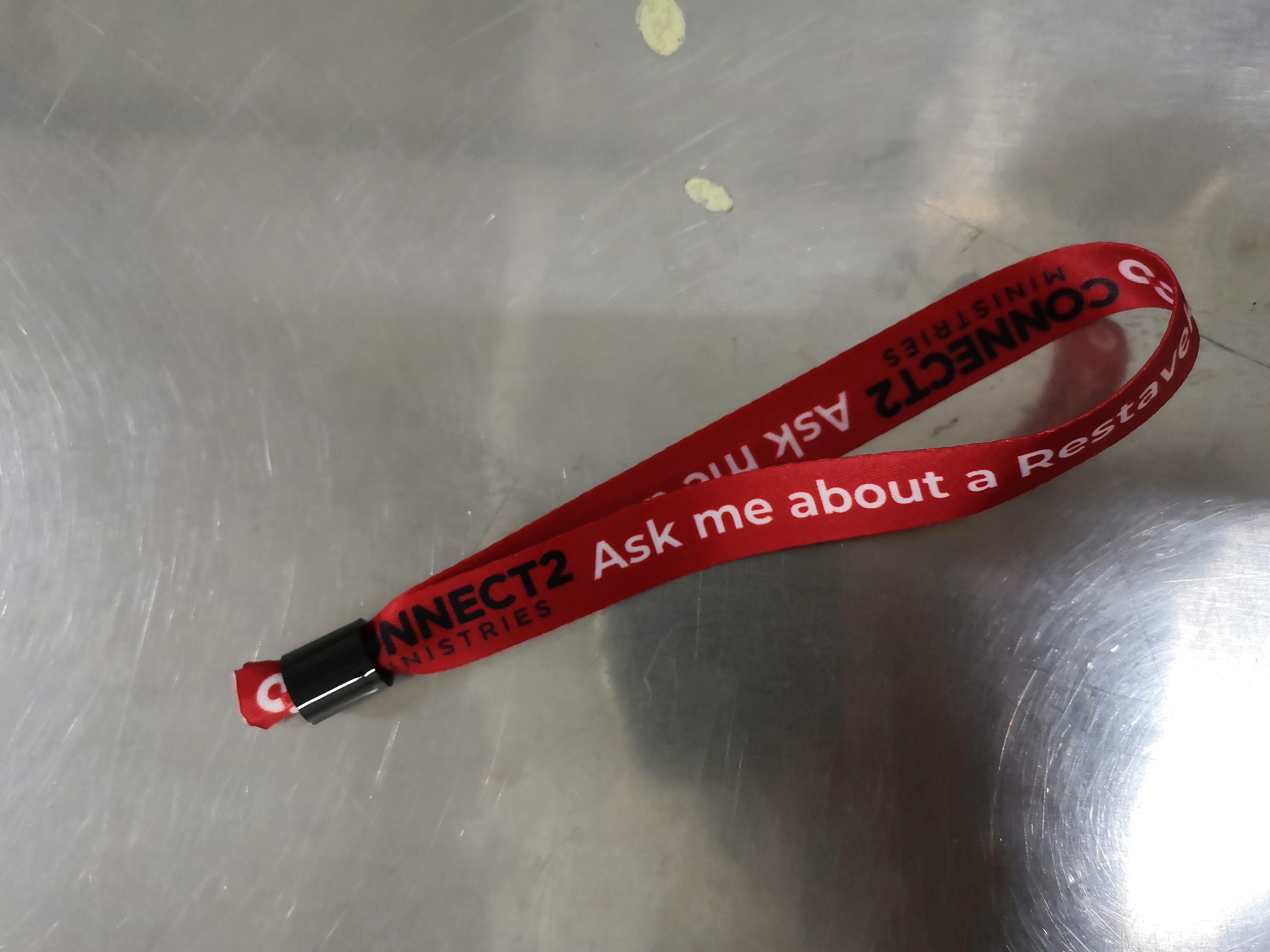 Custom Polester Wristband 1