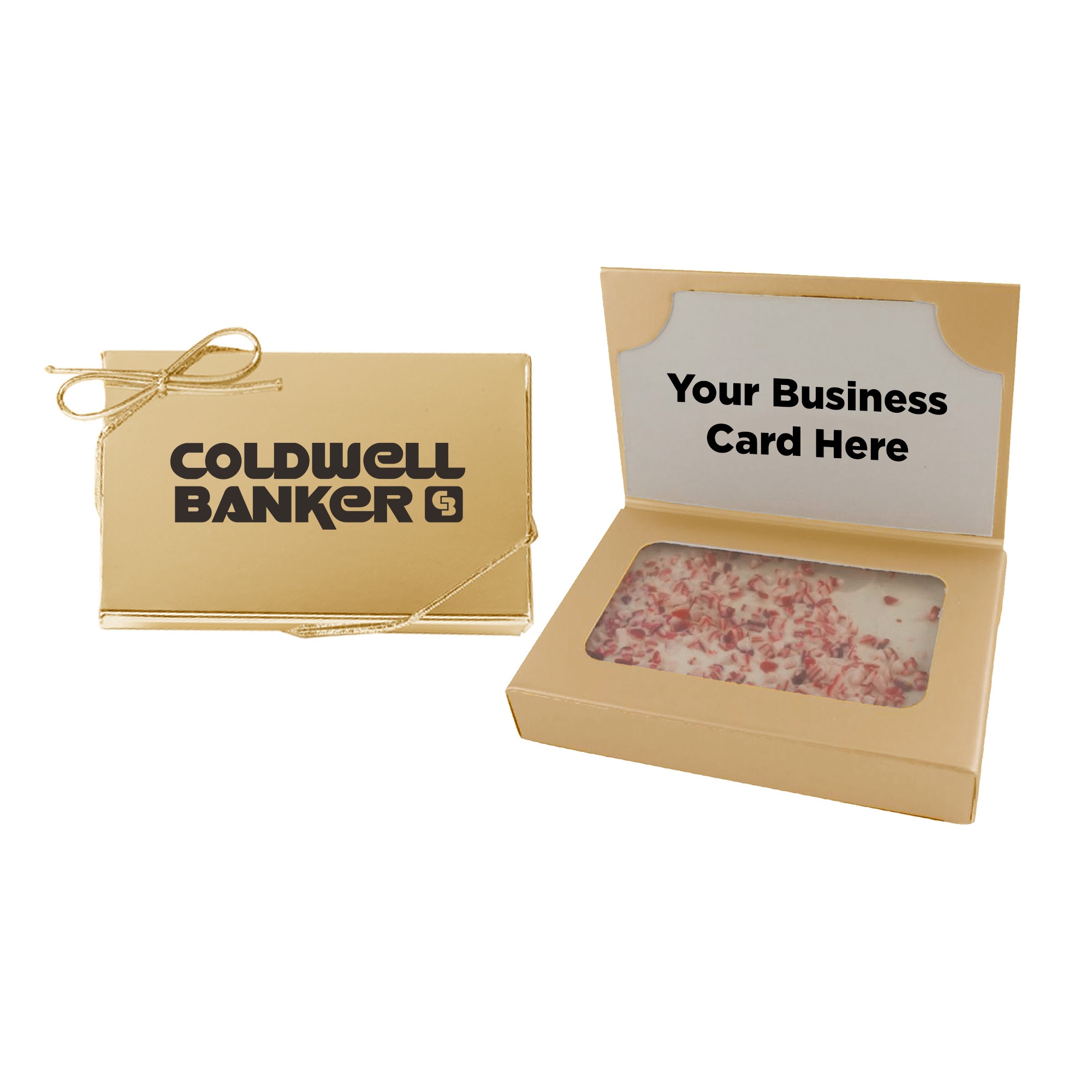 Business Card Box with Peppermint Bark 2