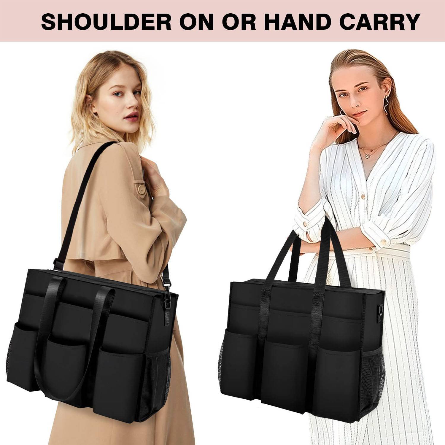 Custom Polyester Water Resistant Tote Bag 2