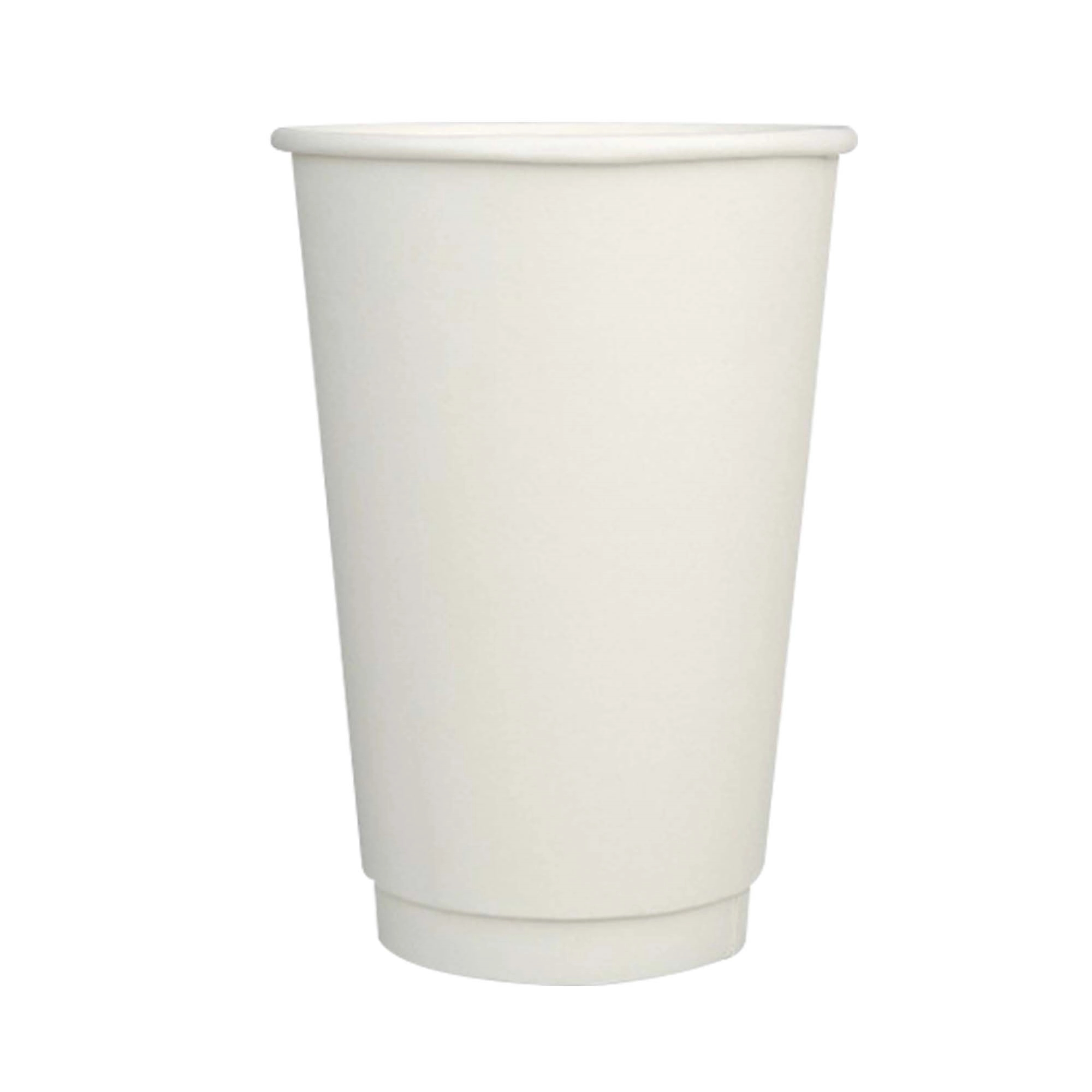 16 Oz Disposable Double-wall Paper Coffee Cup With Lids 10