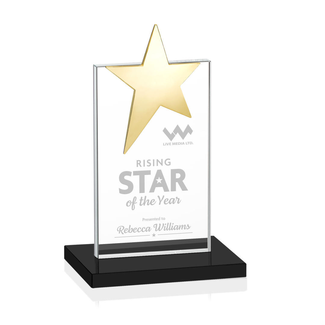 Bryanston Gold Star Award - Black 8