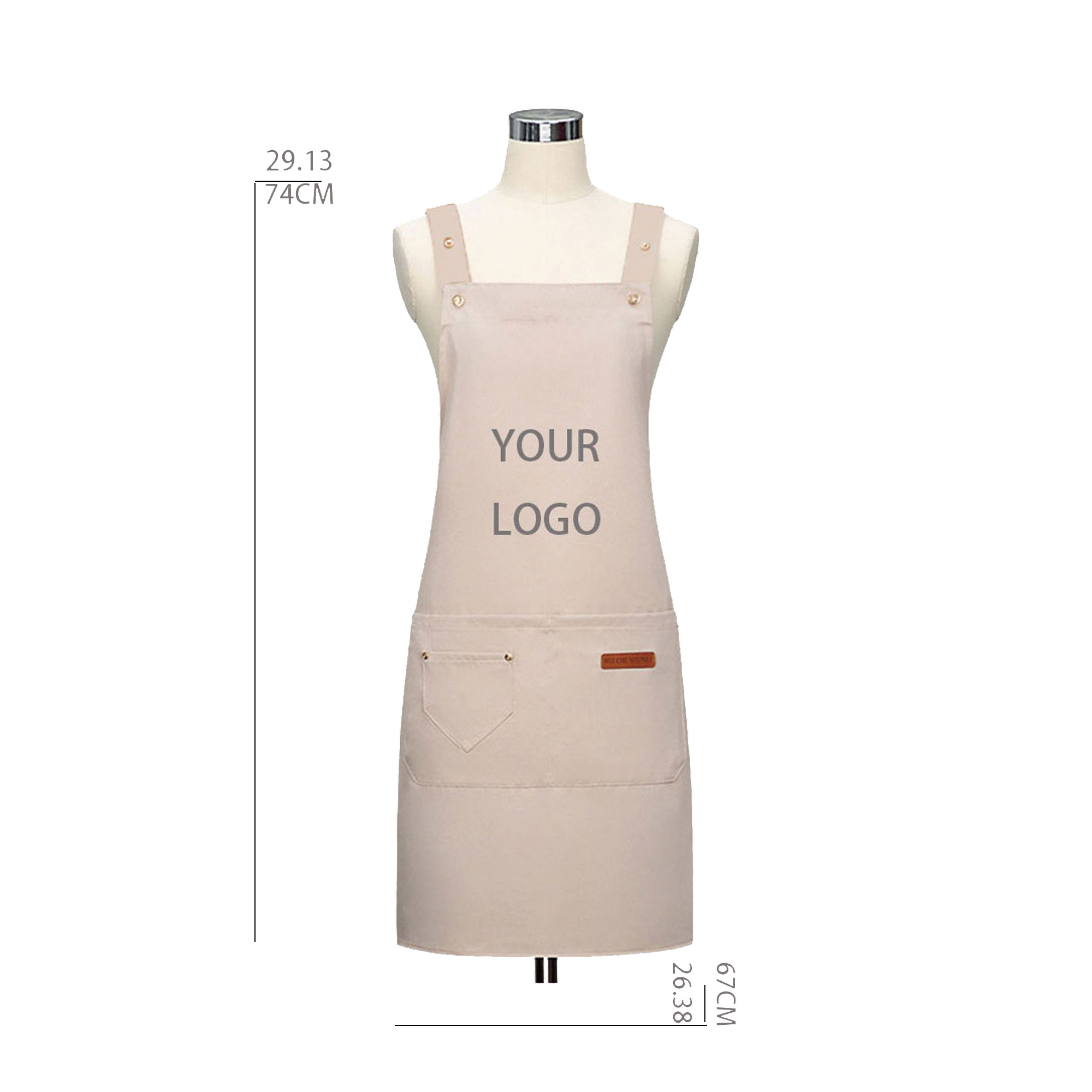 Water and Oil Repellent Kitchen Apron 2