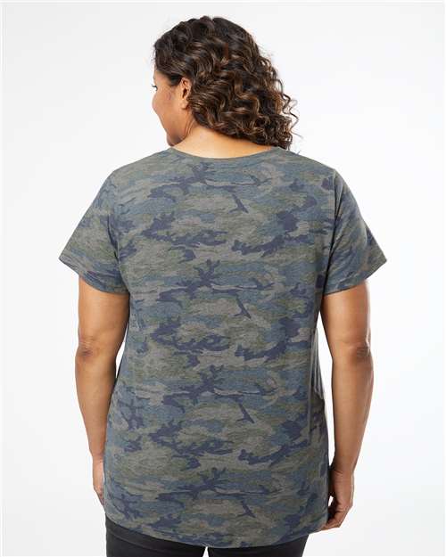 Women's Curvy Collection Fine Jersey Tee - 3816 63