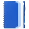 5" x 7" Recycled Dual Pocket Spiral Notebook w Pen 158