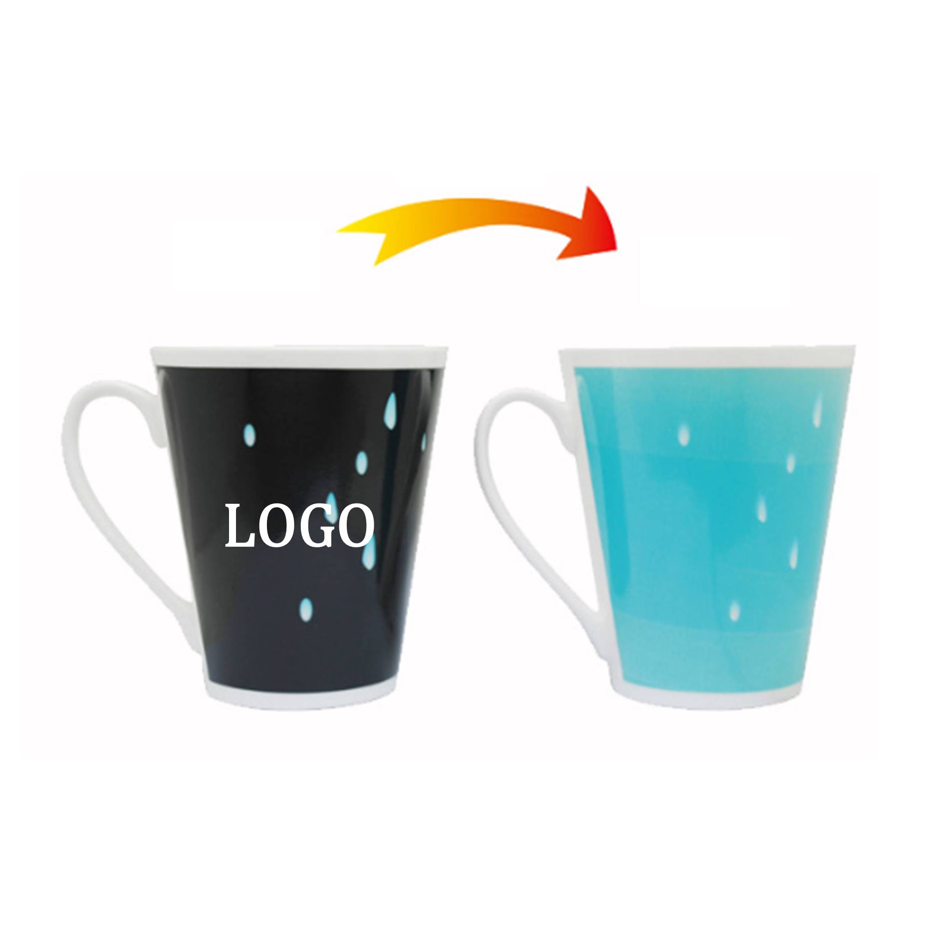 12 Oz. Heat Sensitive Color Changing Mug 2