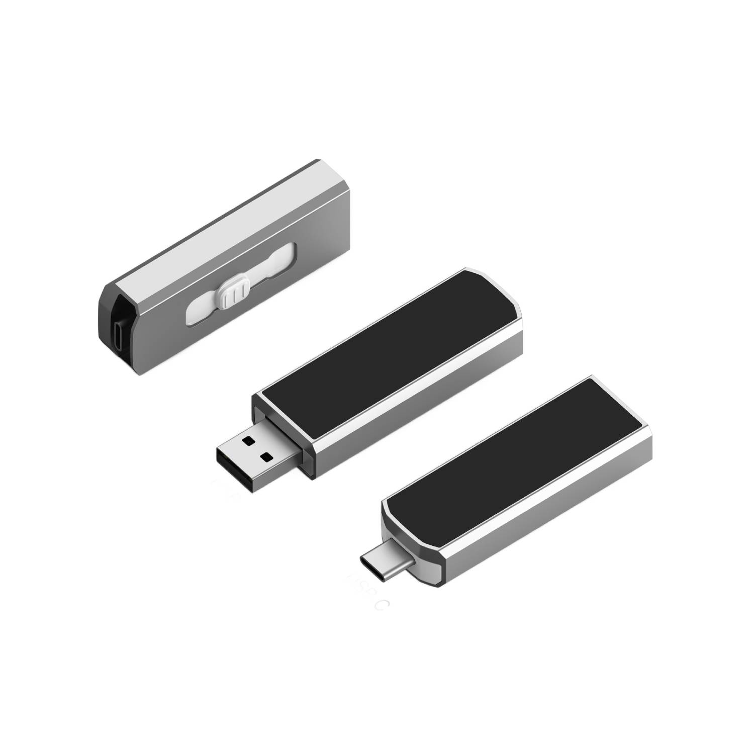 Type-C LED Light Up OTG USB Flash Drive 9