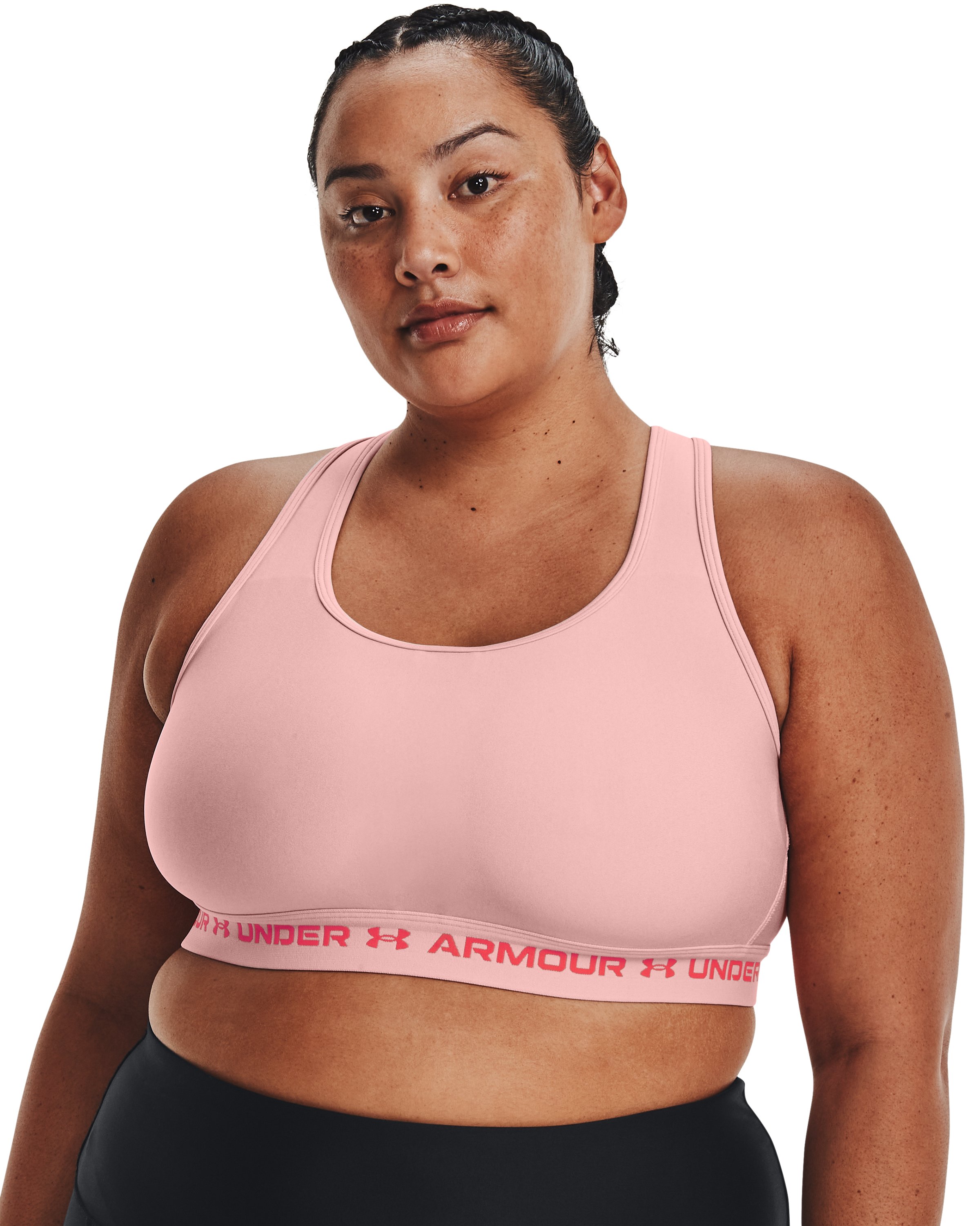 Armour Mid Crossback Heather Women's Sports Bra 5