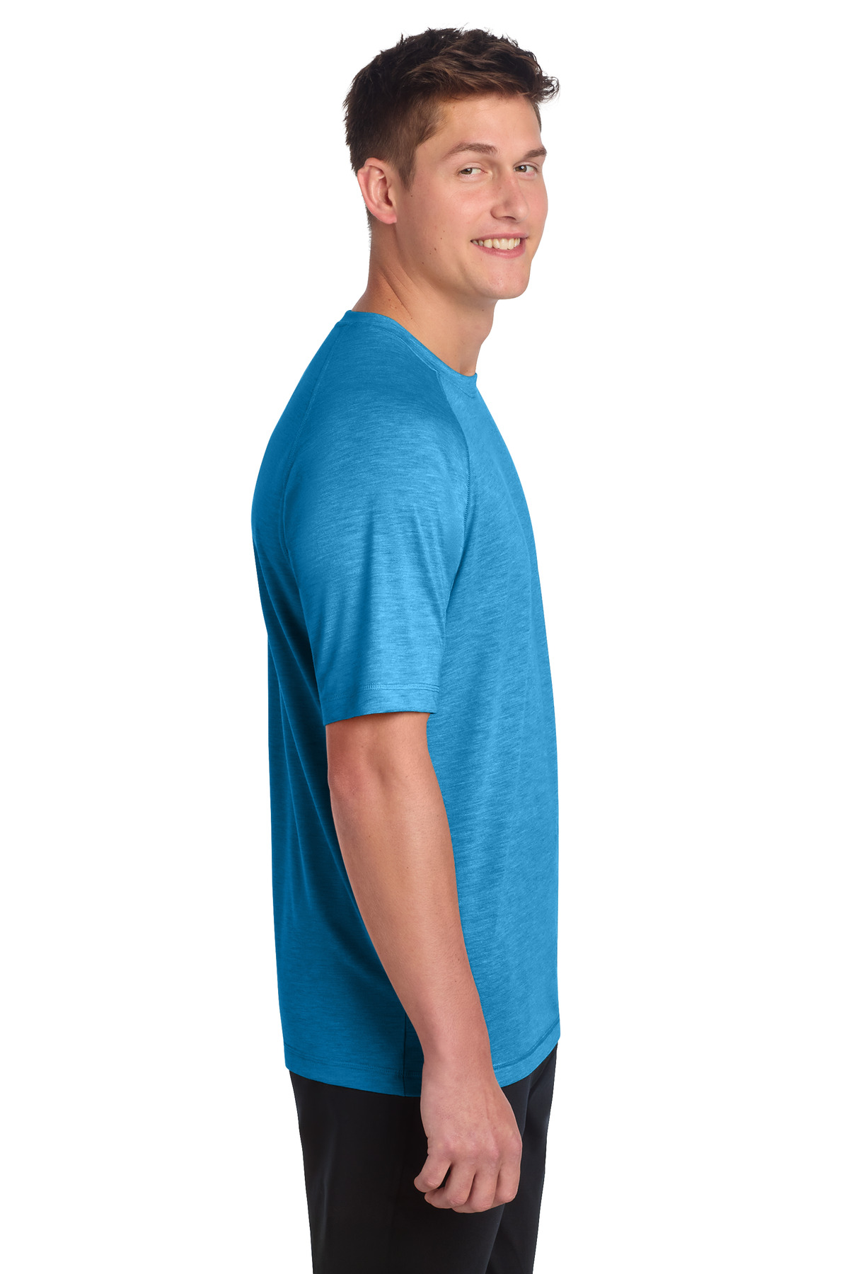 Sport-Tek PosiCharge Tri-Blend Wicking Raglan Tee. ST400 160