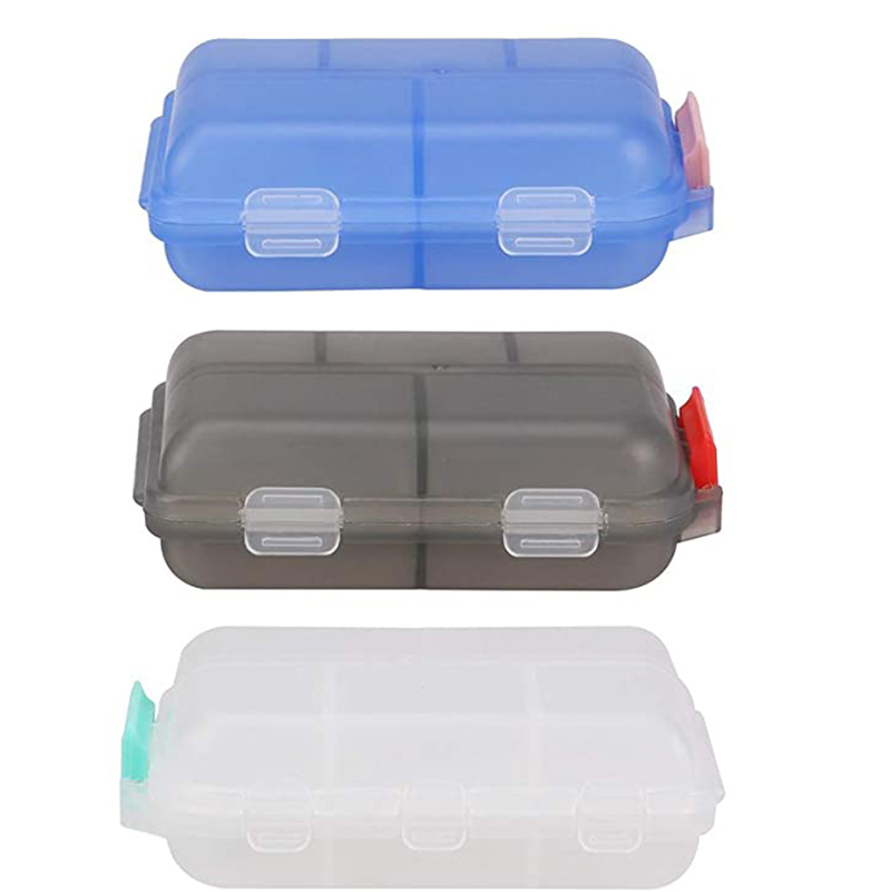 10 Grids Pill Cases Portable Travel Pill Organizer Box 13