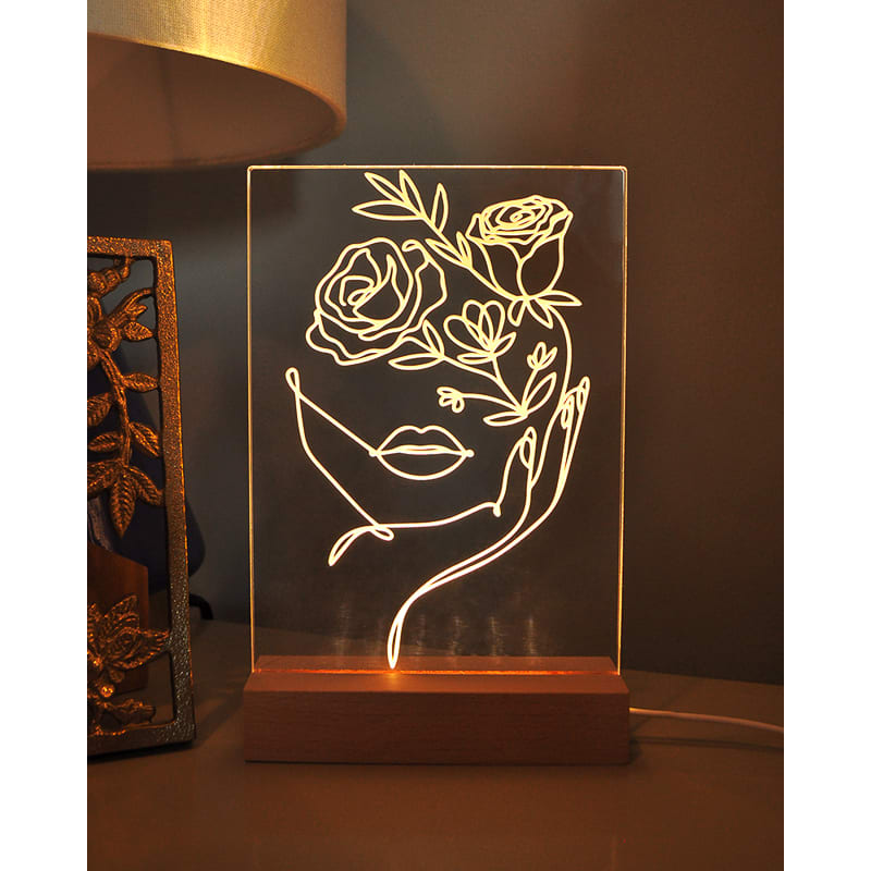 Custom LED Acrylic Light Stands 19