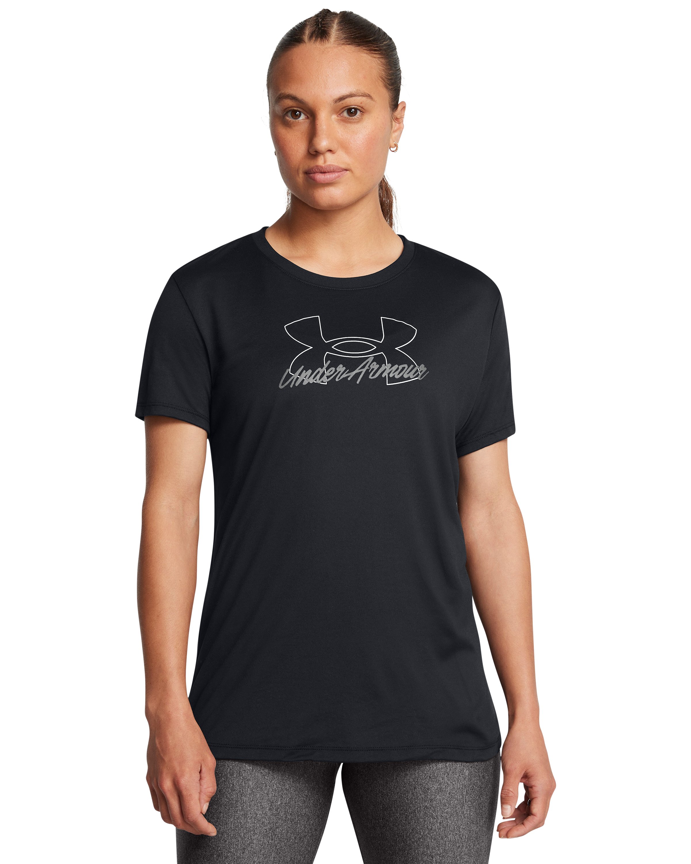 UA Tech Script Women's Short Sleeve 2