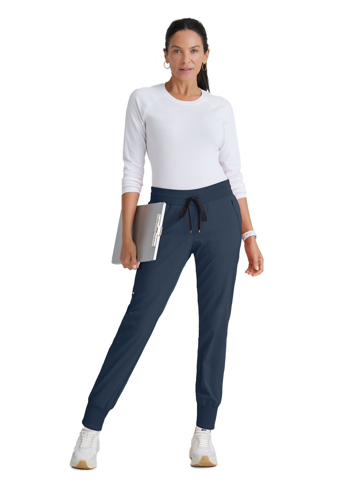Grey's Anatomy Spandex Stretch - Women's Five-Pocket Eden Jogger Scrub Pant 25