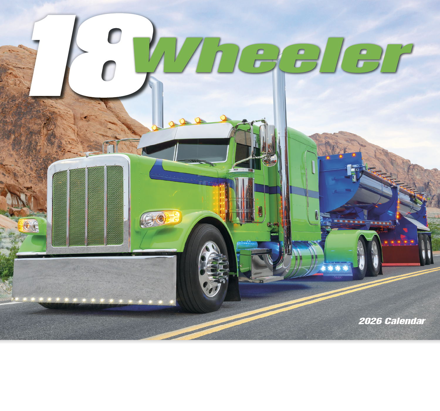 HotLine® Products 18-Wheeler Wall Appointment Calendar - Stapled 44