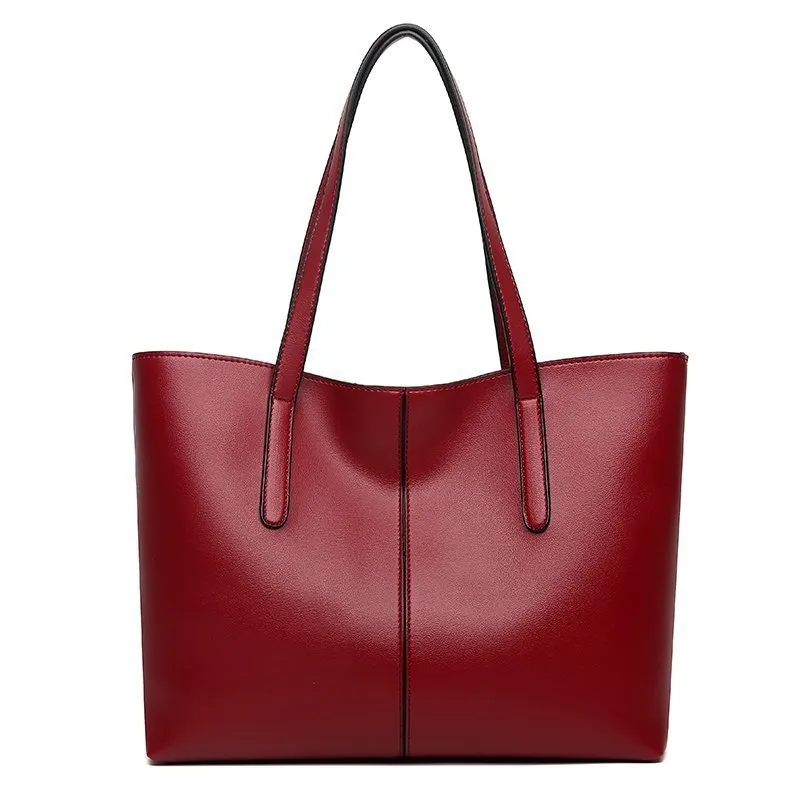 Retro shoulder large volum handbag for women 7
