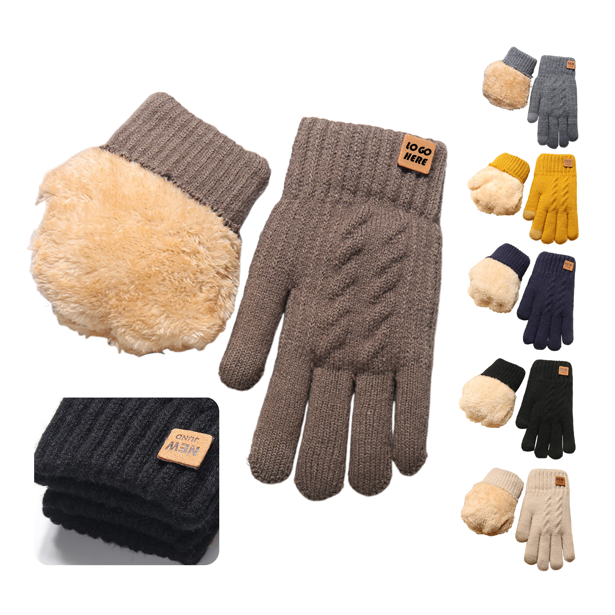 Custom Logo Winter Touch Gloves 2