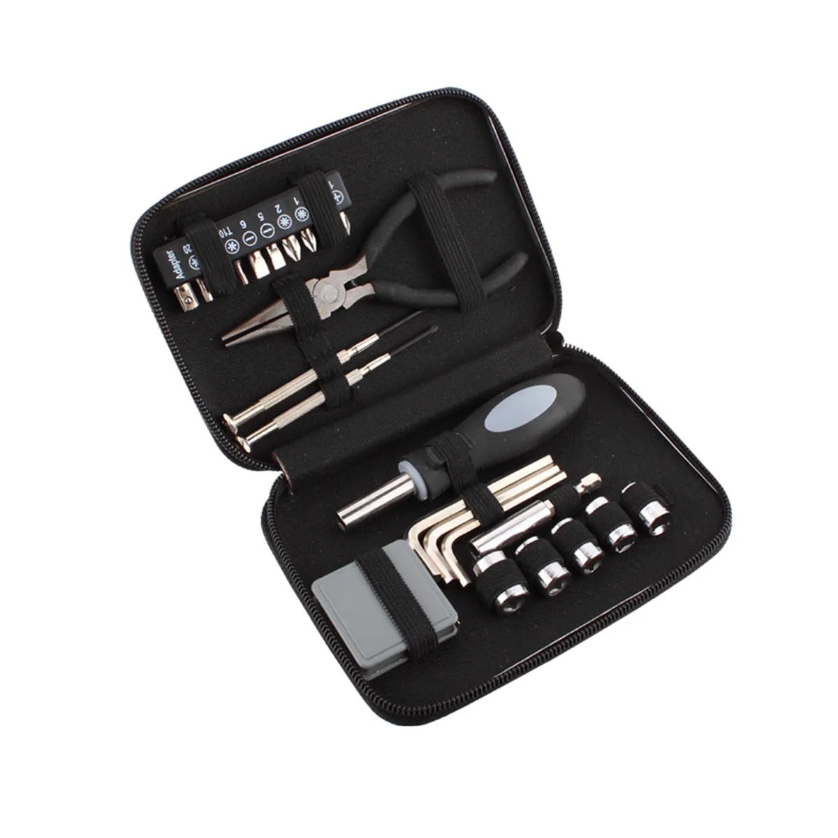 24 Pcs Hardware Hand Household Tool Kit 4