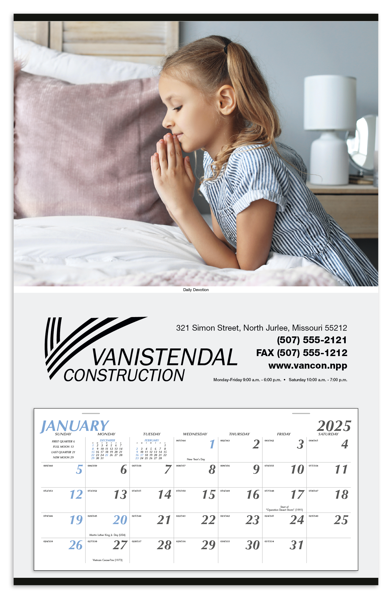 Triumph® Calendars Large Hanger Calendar 25