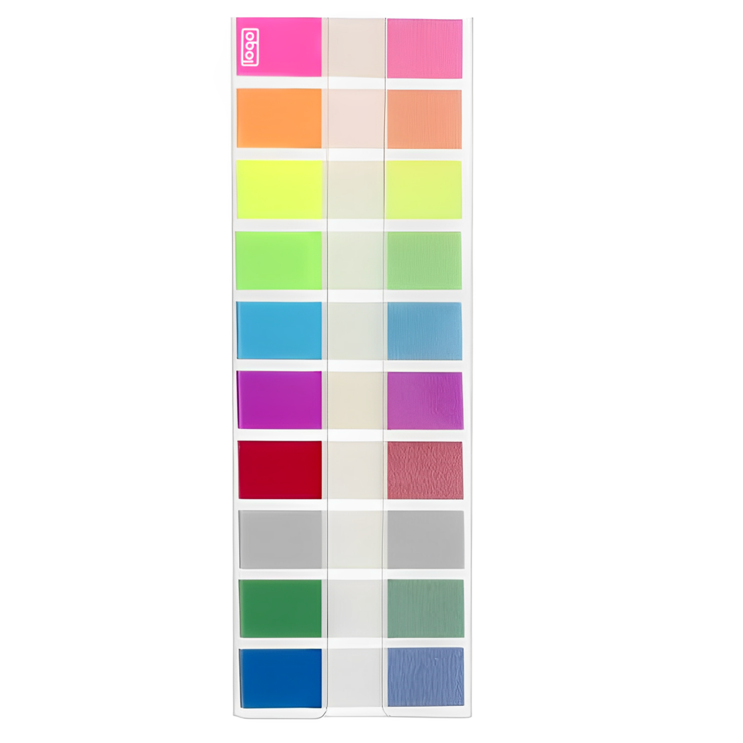 PET Waterproof Transparent Colored Page Tabs 2