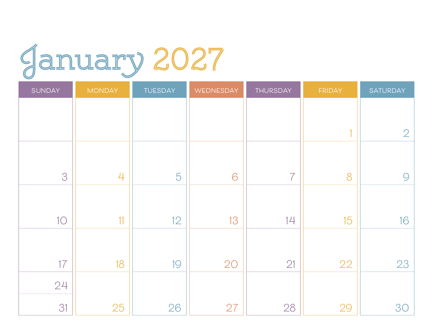 Triumph® Calendars Small Monthly Desk Pad - Colors 3