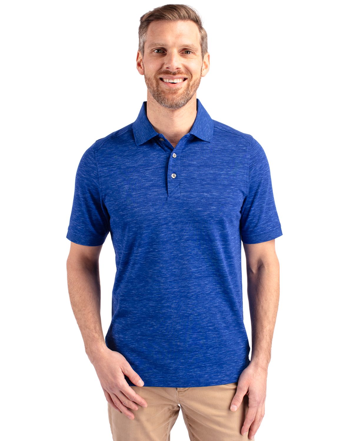 Advantage Tri-Blend Space Dye Mens Big and Tall Polo Big & Tall