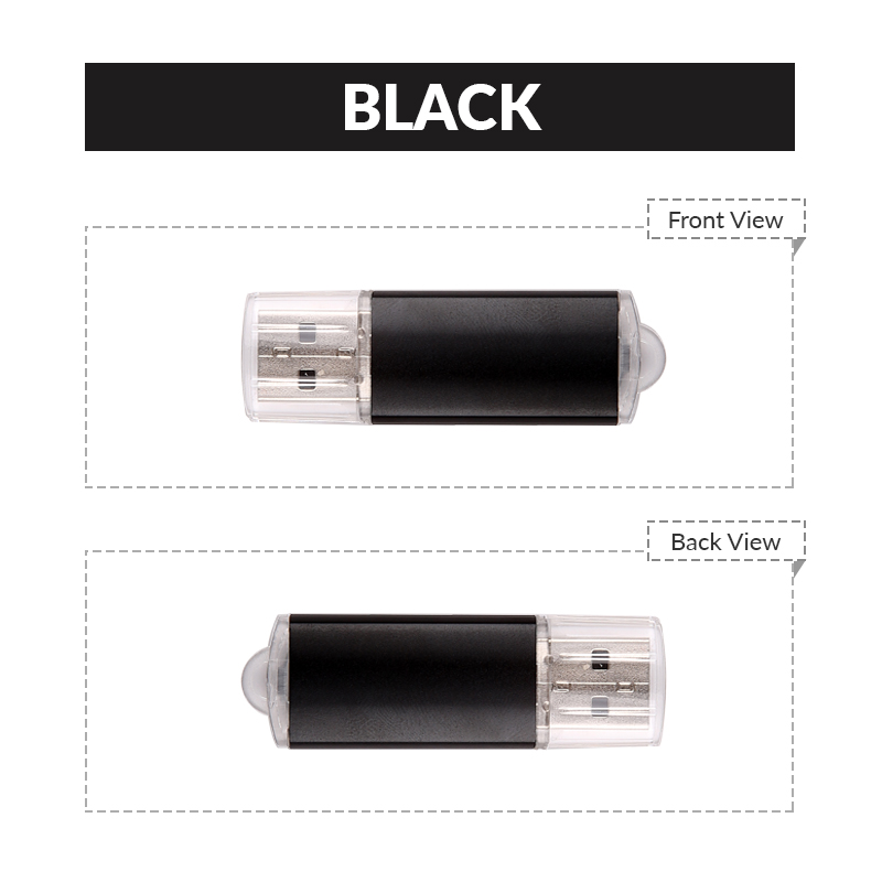 Silver Mini USB Flash Drive 14