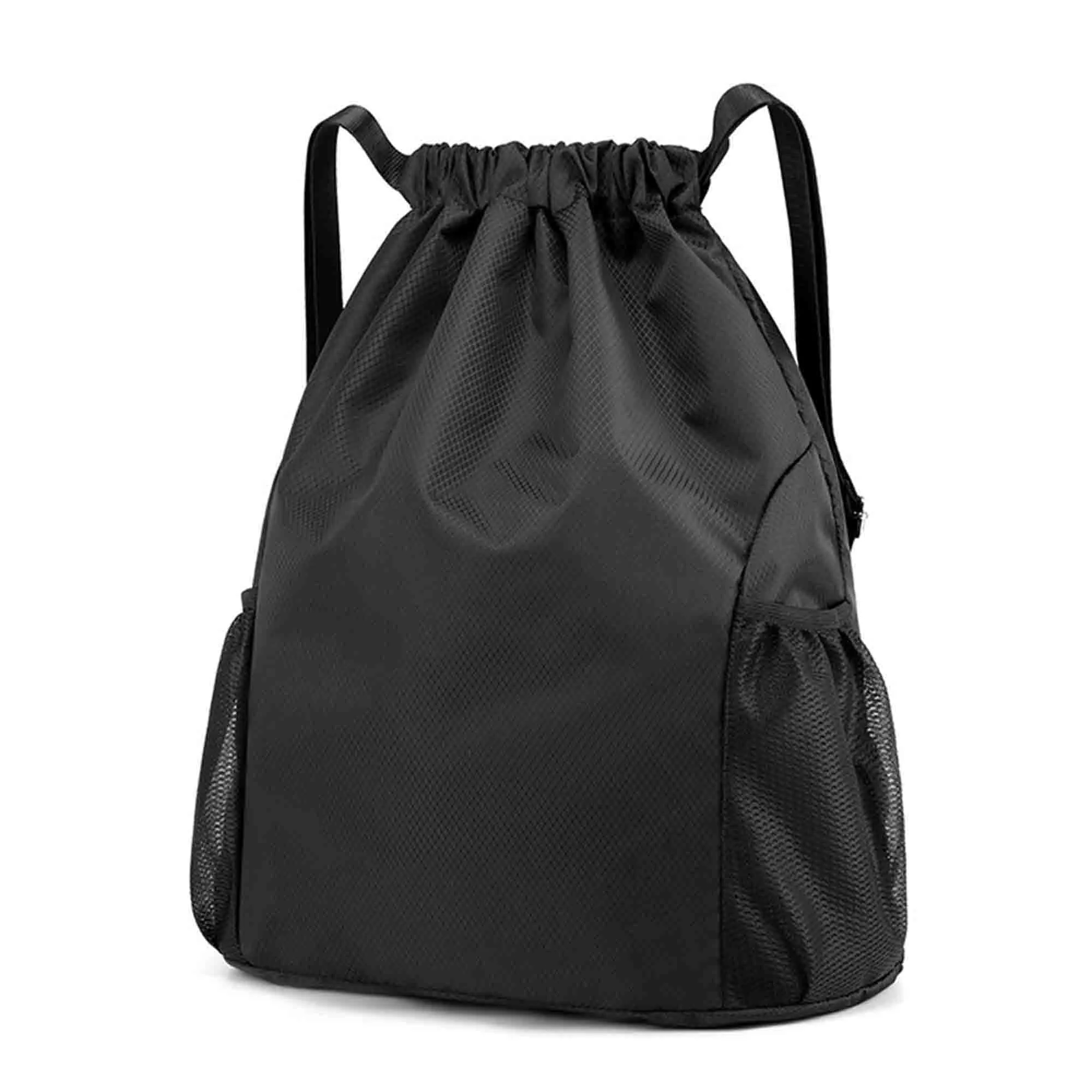 Waterproof Mesh Pocket Drawstring Backpack 5