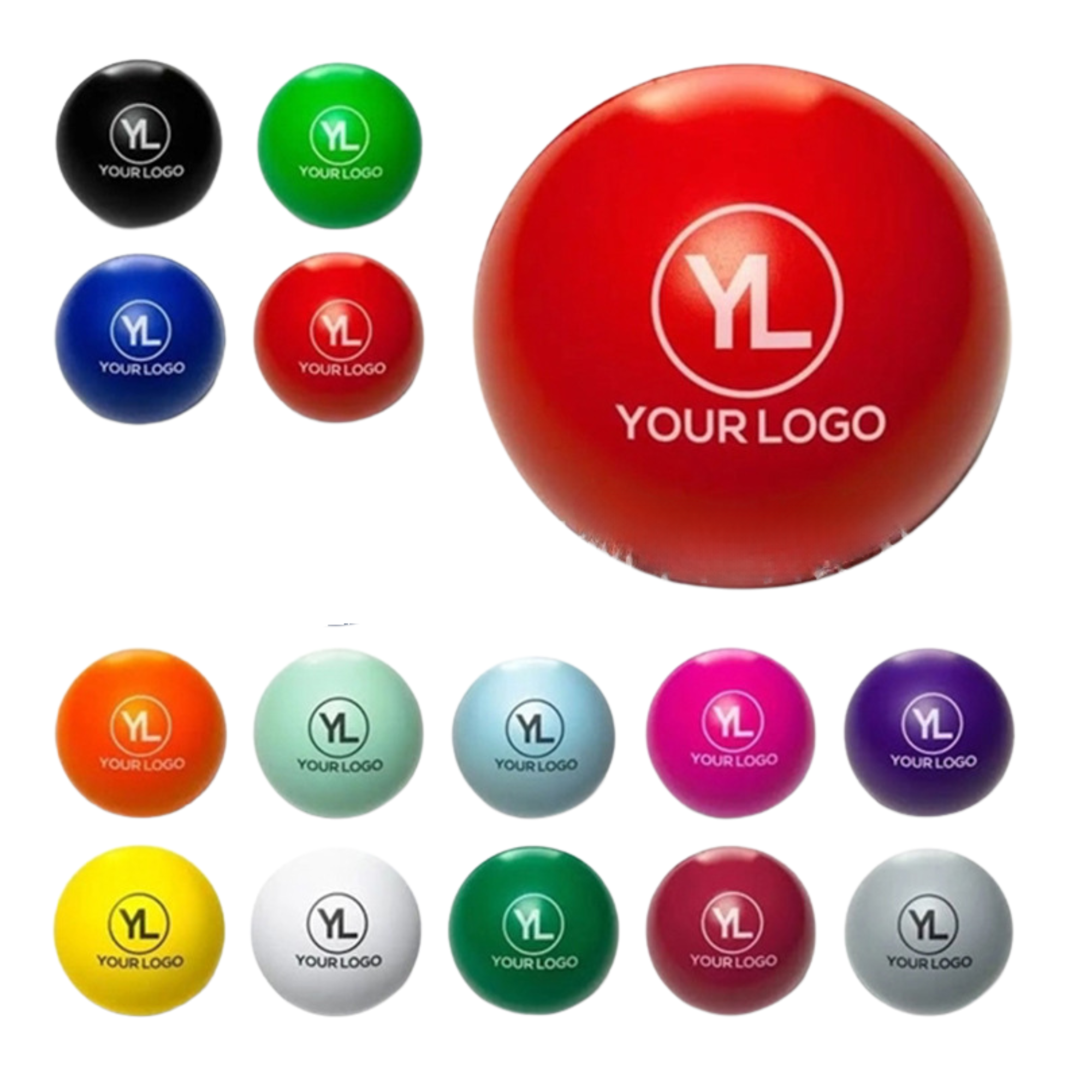 High-Elastic Stress-Relief Inspirational Toy Ball 1