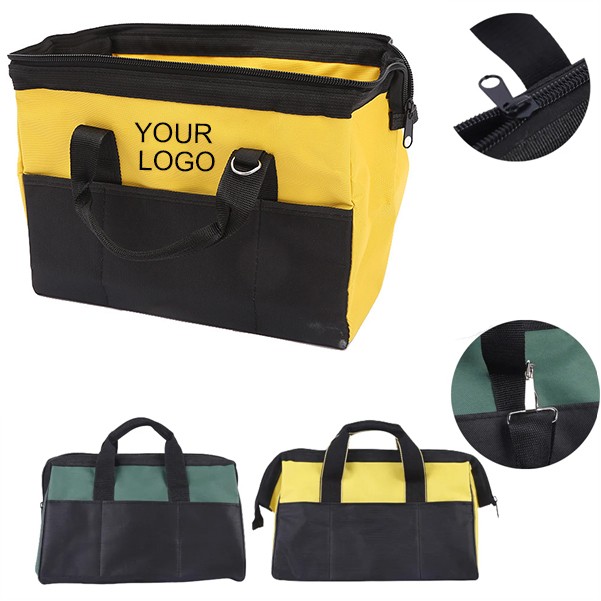 Thickened Large-capacity Custom Zippered Tool Tote Bag 3