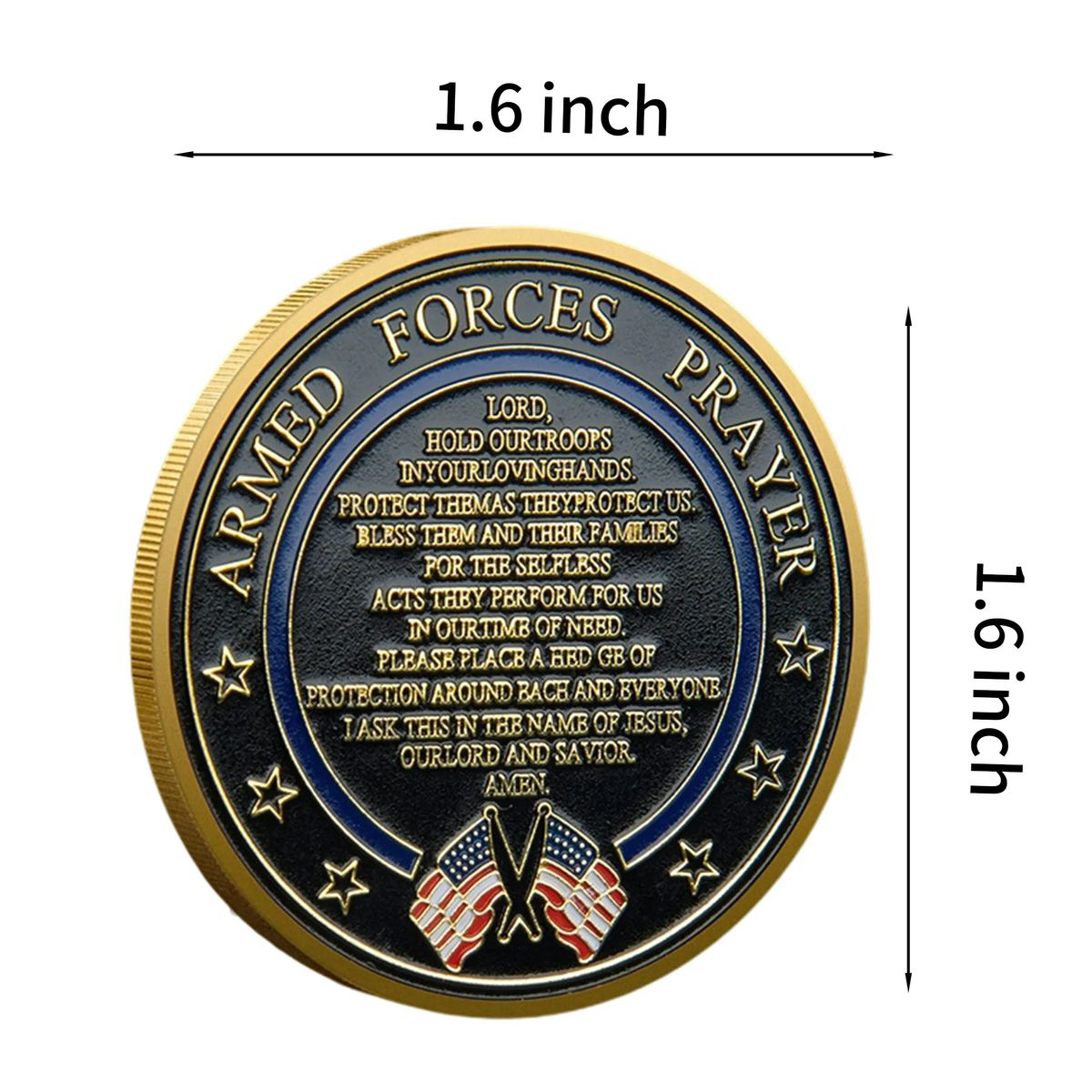 Baked Enamel Challenge Coin for Events 5